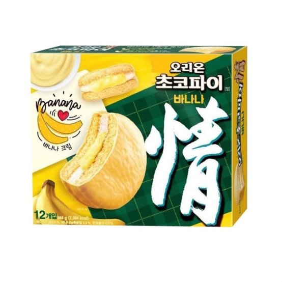Banana Choco pie 초코파이 바나나 444g